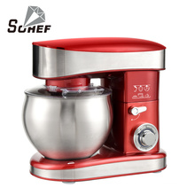 Neues Design 6L 1200W elektrischer Planetary Food Mixer Kuchen Power Kitchen leistungsstarke Haushaltsgeräte Bester Standmixer